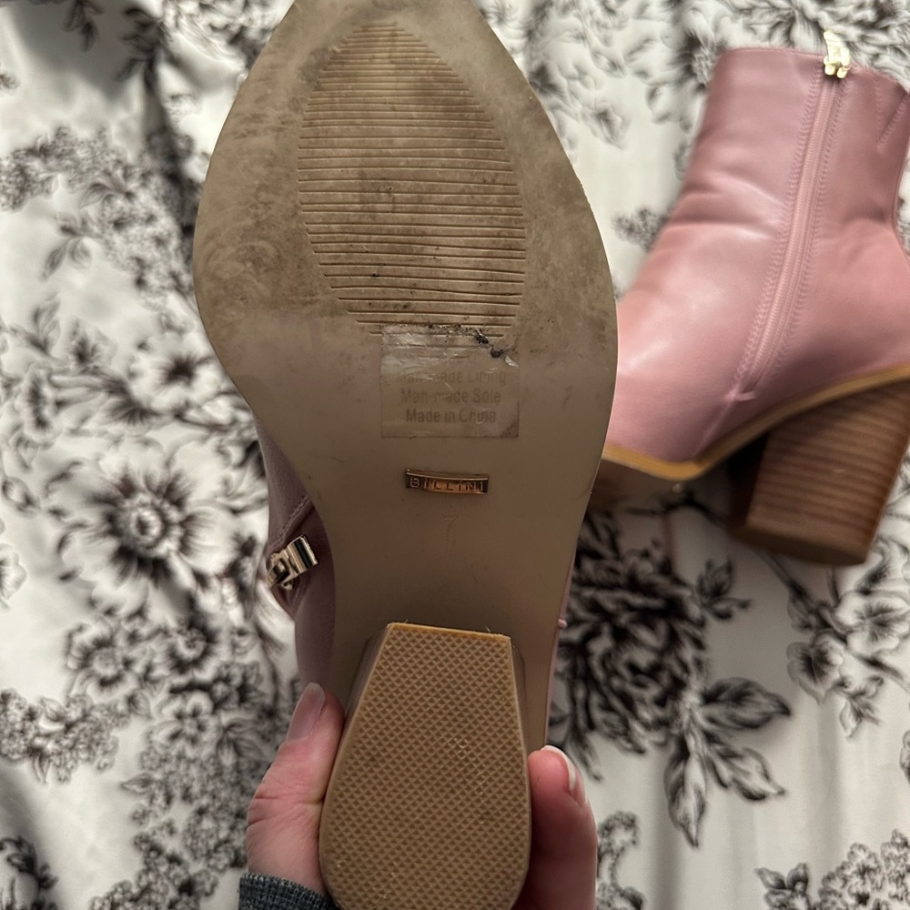 Billini Pink Rodeo Ankle Boots - Picture 3 of 6